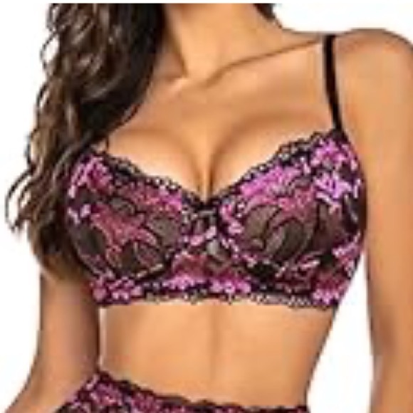 AVIDLOVE Unlined Lace Bra - Picture 2 of 2